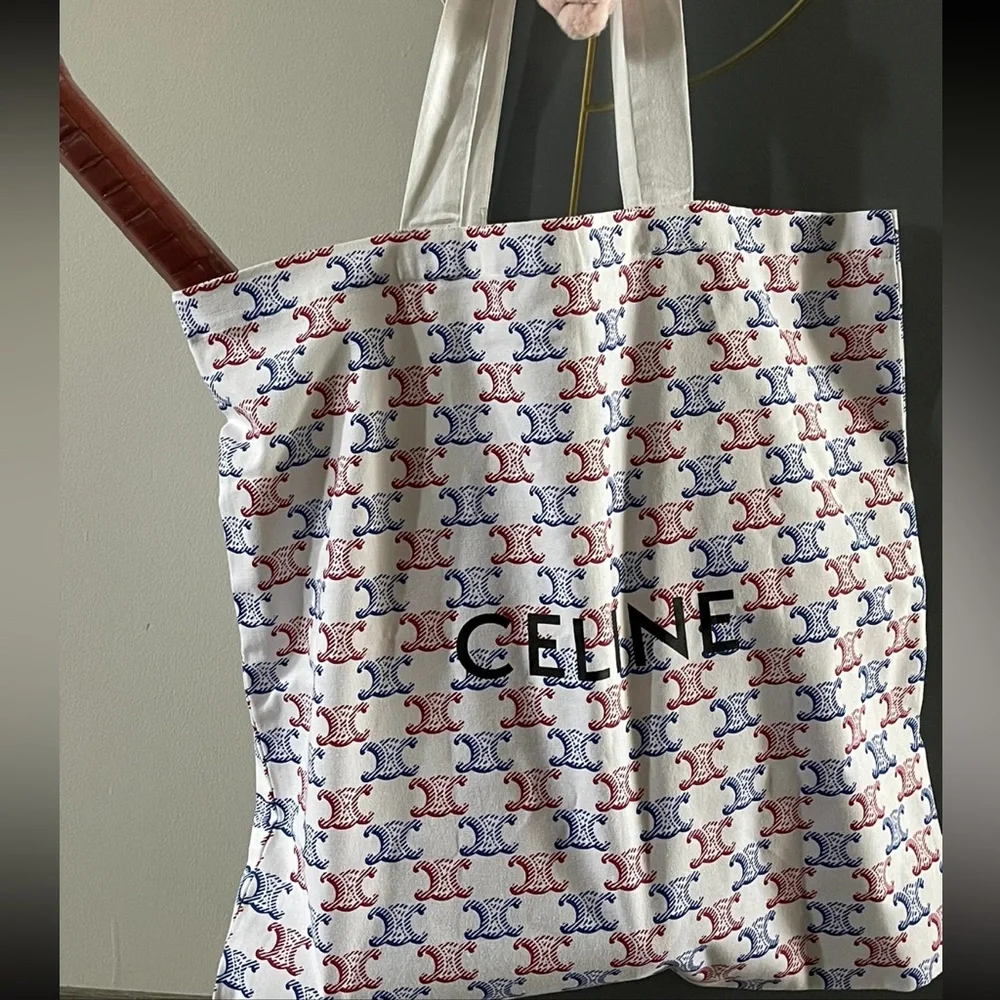 Celine gift canvas Tote - Picture 2 of 4